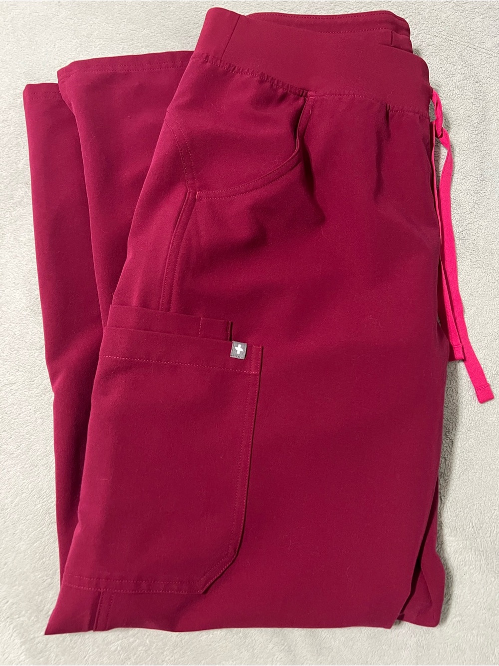 Figs Kade cargo large tall deep cranberry!